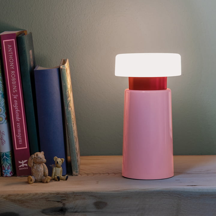 Lampe Victoria, rose de Remember