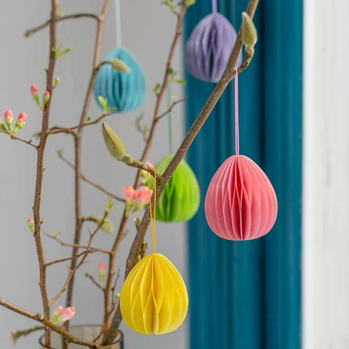 Décorations de sapin ovales (set de 6) de Remember