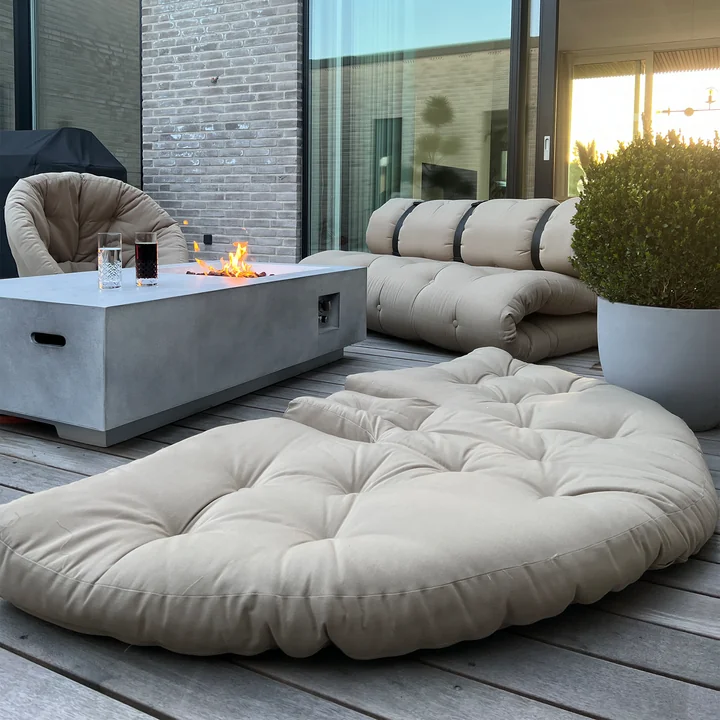 Nido Fauteuil pliable, beige de Karup Design