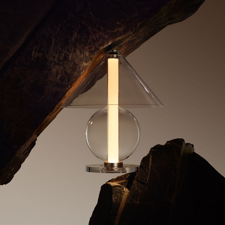 Fragile Lampe de table LED de Marset