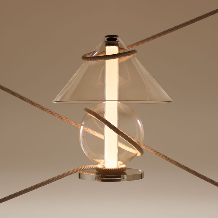 Fragile Lampe de table LED de Marset