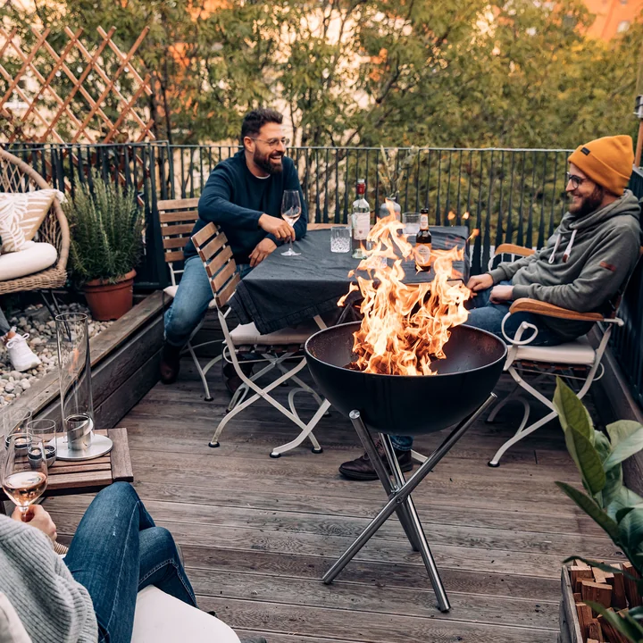 Bowl 57 Set de barbecue plancha de höfats en version tripode, haute