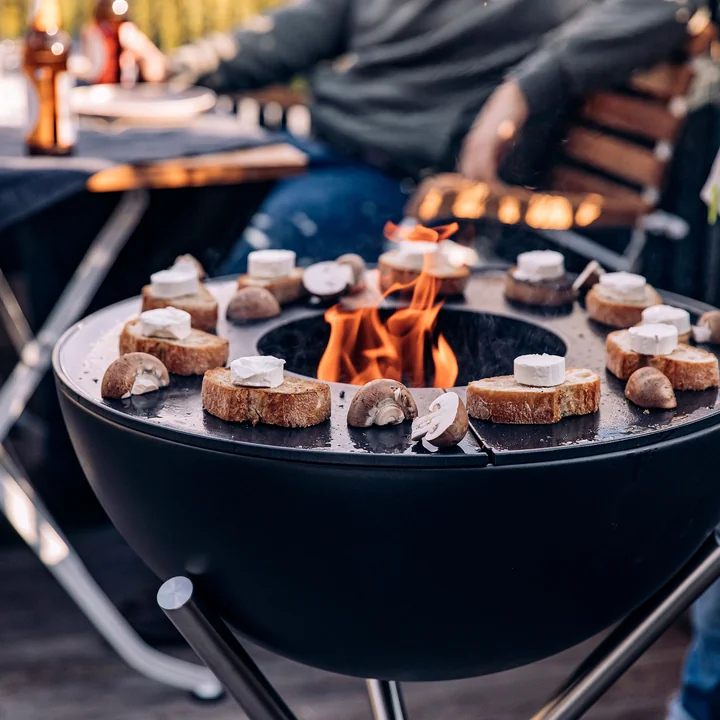 Bowl 57 Set de barbecue plancha de höfats en version tripode, haute