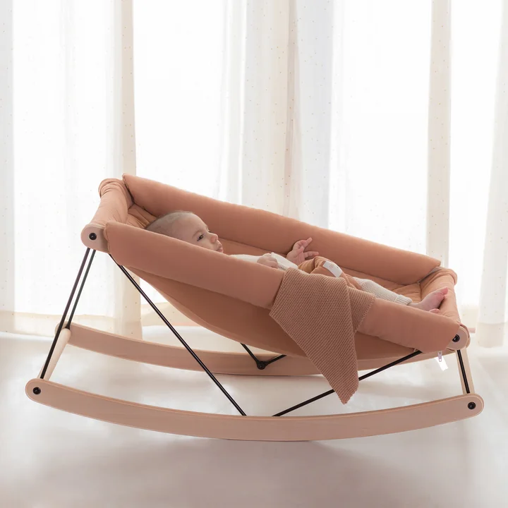 Growing Green Coussin pour transat, sienna brown de Nobodinoz