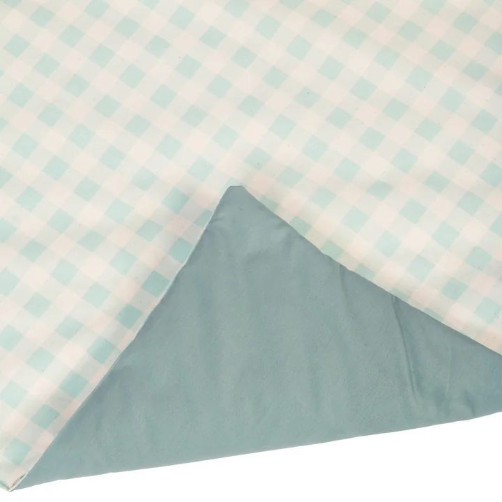 Nobodinoz - Sunshine Couverture de pique-nique, 58 x 140 cm, opaline vichy
