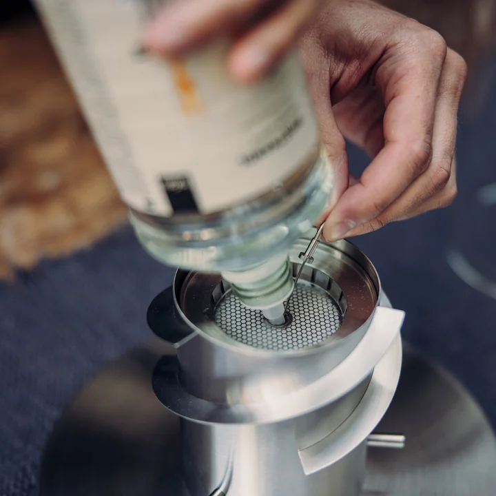 Spin Bio- Burner avec Eco-Ring et couvercle éteignoir de höfats