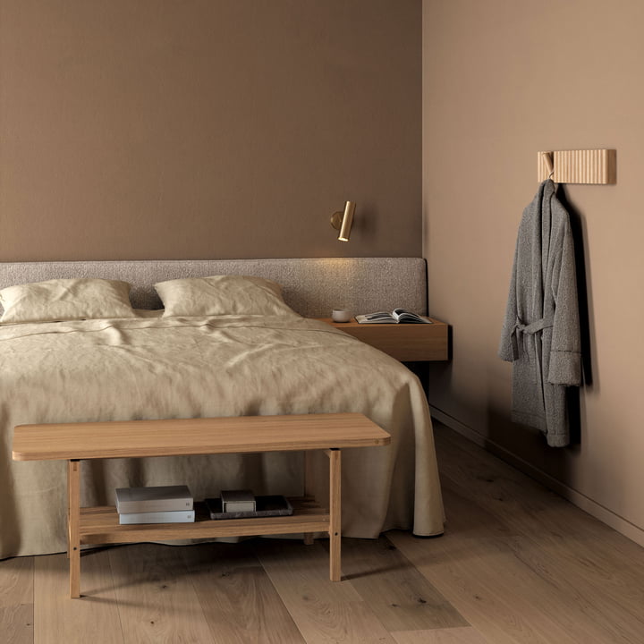 B3 Banc et vestiaire mural Mono de Andersen Furniture