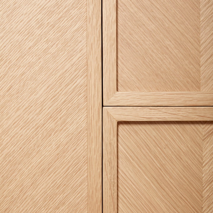 Hübsch Interior - Herringbone Armoire, chêne, grande