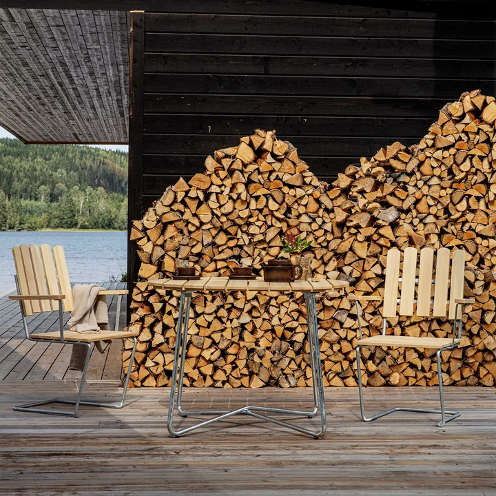 A2 - Fauteuil de jardin, Pin de Grythyttan