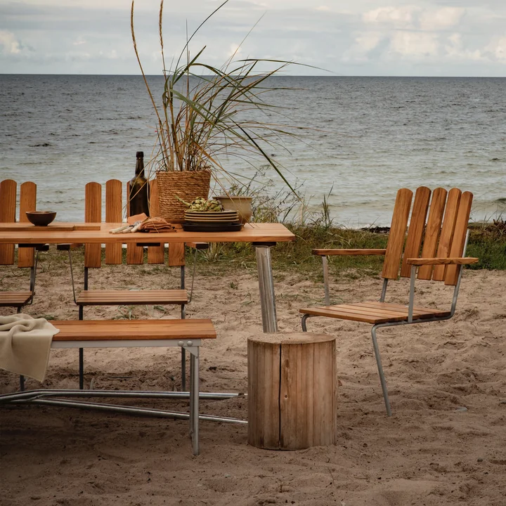 A2 - Fauteuil de jardin, Teck de Grythyttan