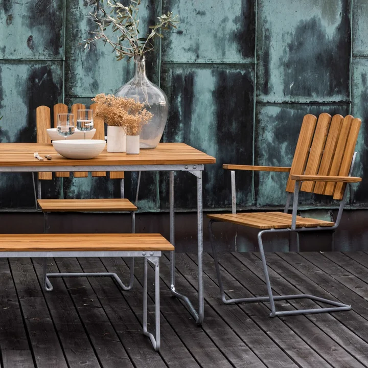 A2 - Fauteuil de jardin, Teck de Grythyttan