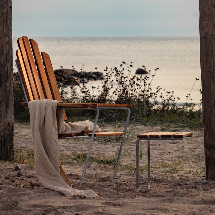 A3 - Chaise Longue, Teak de Grythyttan