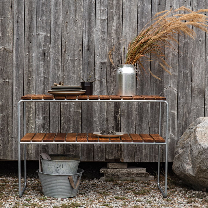 Grythyttan - L105 Table d'appoint de jardin, Teck