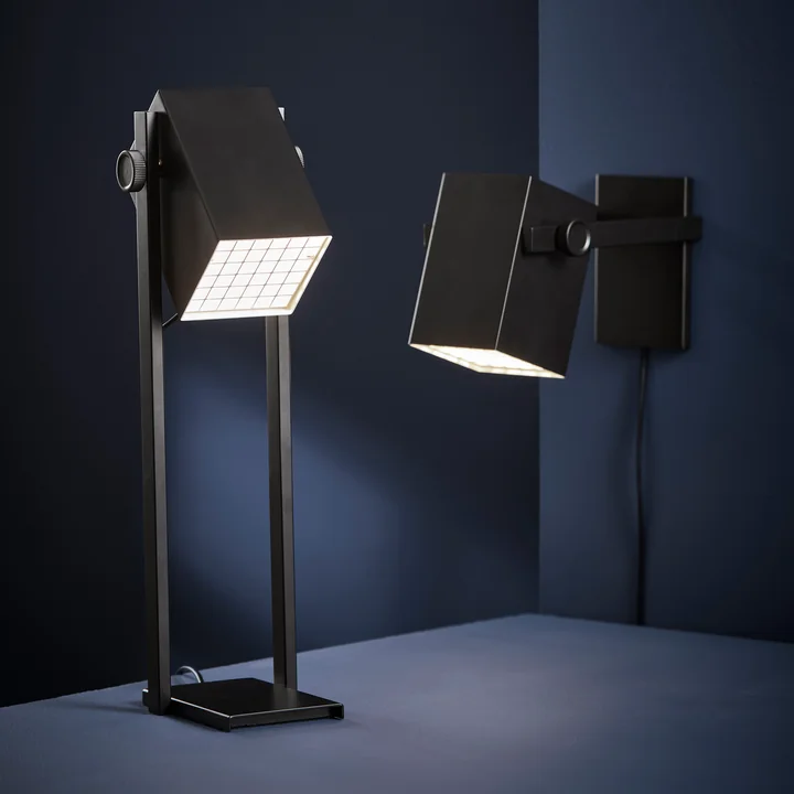 BF Quadro lampe de table, noir de Frandsen