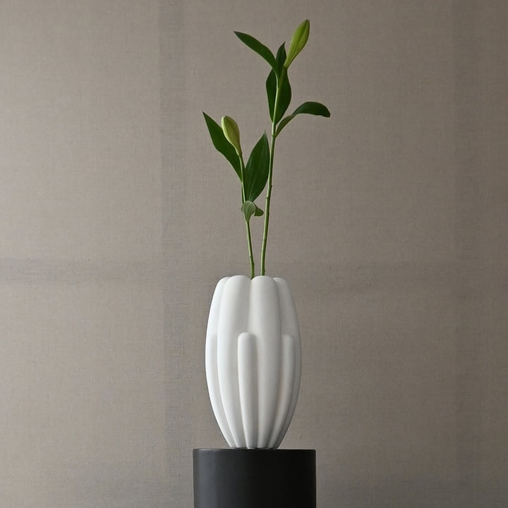 101 Copenhagen - Bloom Vase, mini, blanc d'os