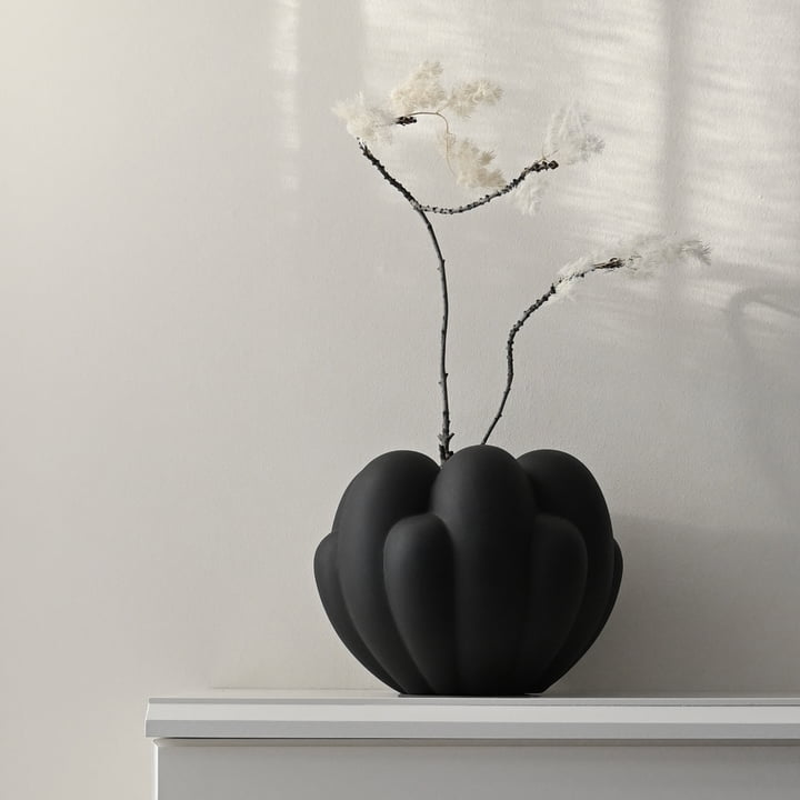 101 Copenhagen - Bloom Vase, mini, noir