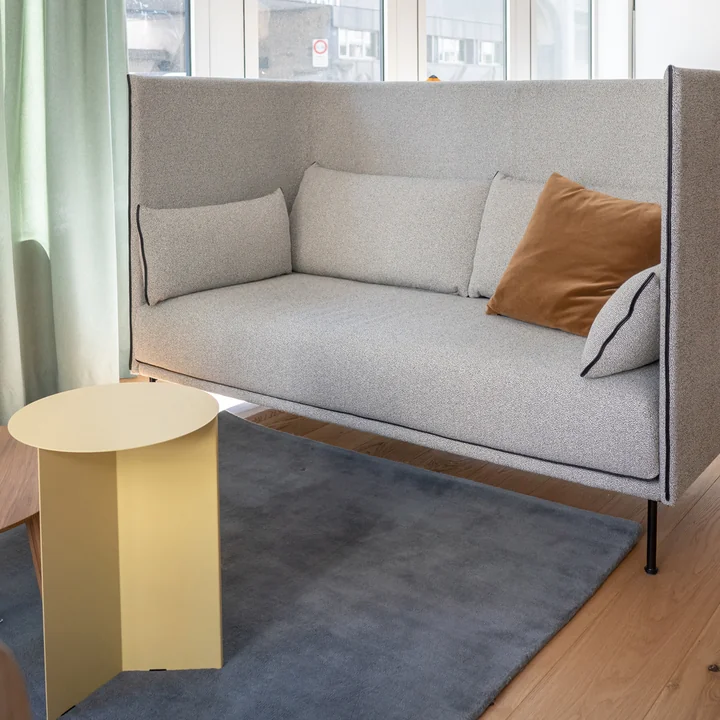 Raw Tapis No. 2, gris foncé de HAY