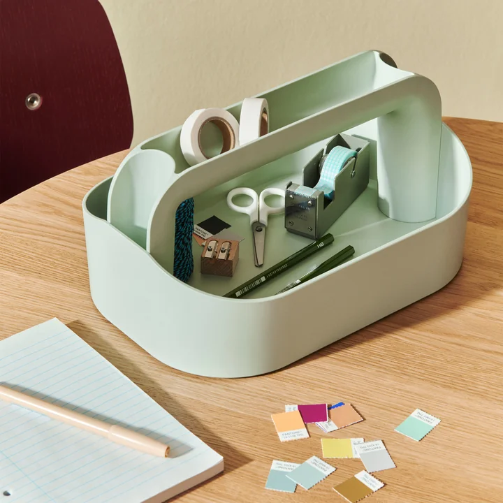 Tool Boîte recyclée, menthe de HAY