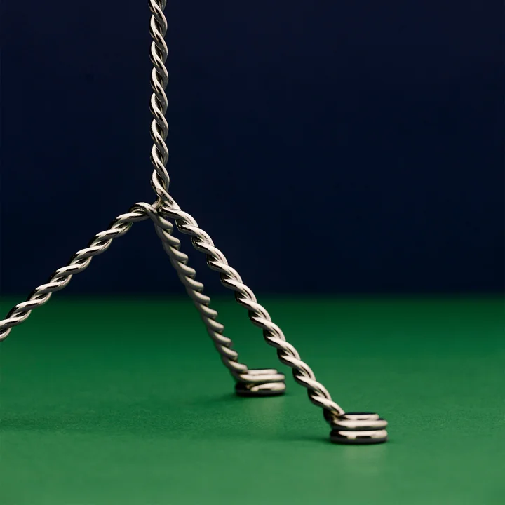 Wire - Bougeoir Ø 19 x H 25 cm, mirror de HAY