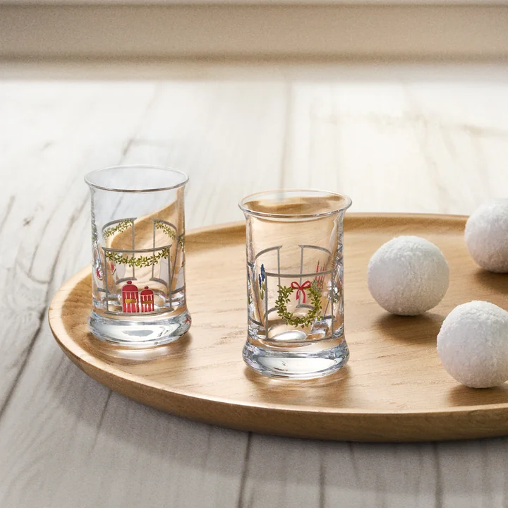 Verres de Noël de Holmegaard