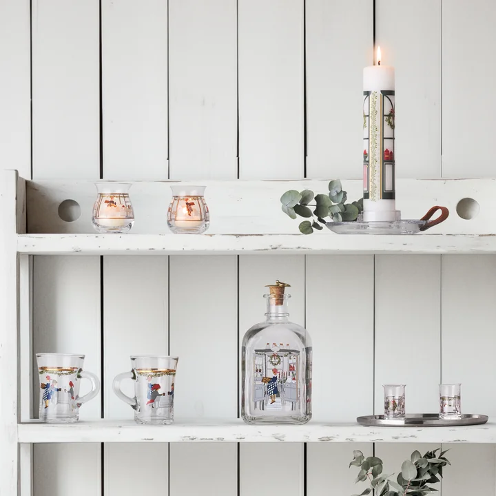 Verres de Noël de Holmegaard