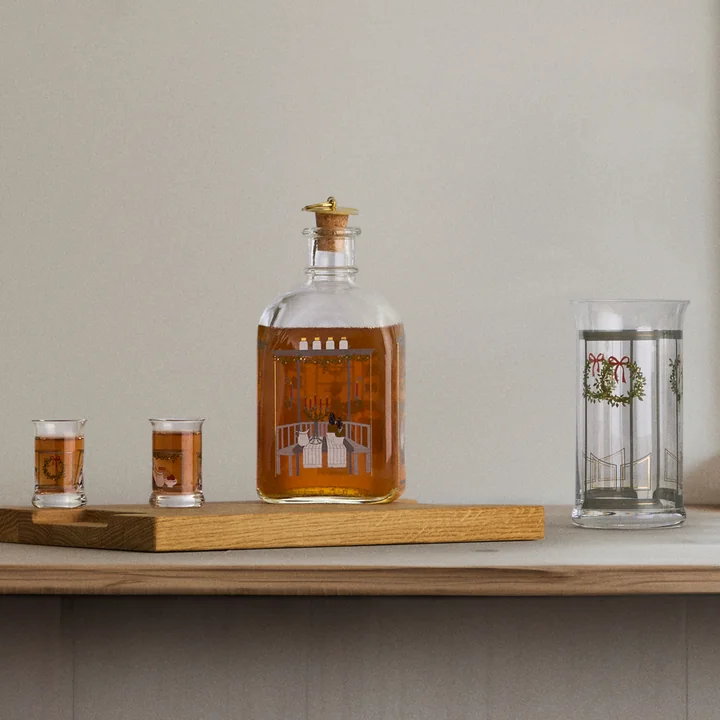 Verres de Noël de Holmegaard