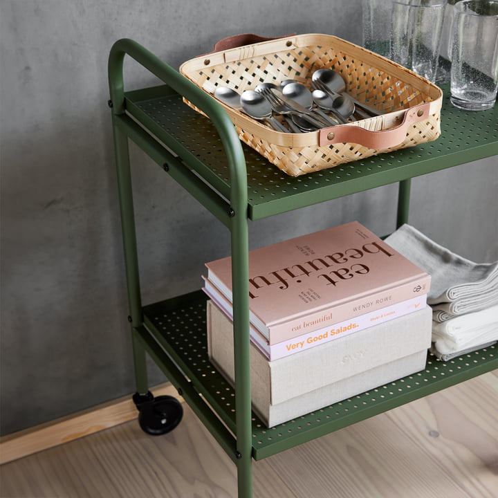 Maki Trolley, small, olive de OYOY