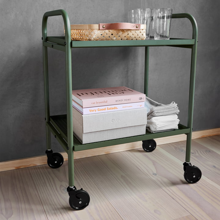 Maki Trolley, small, olive de OYOY