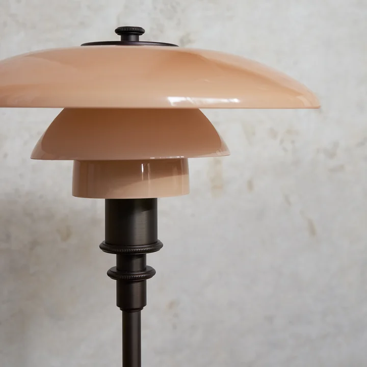 Louis Poulsen - PH 2/1 lampe de table, dusty terracotta (édition limitée)
