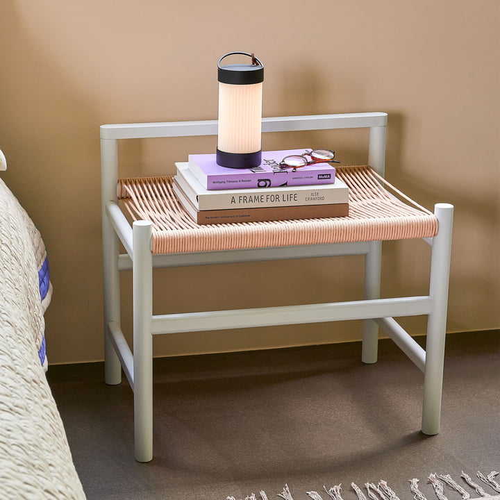 Hübsch Interior - Heritage Banc, S 60 cm, gris clair