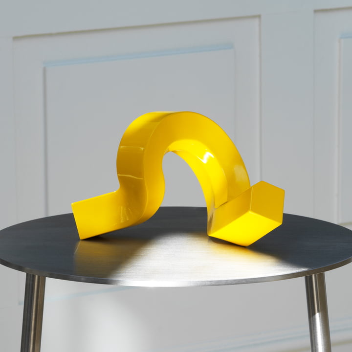 Crooked Chandelier, jaune de Normann Copenhagen