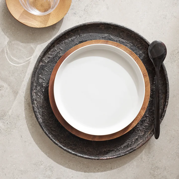Les assiettes en porcelaine de Vipp