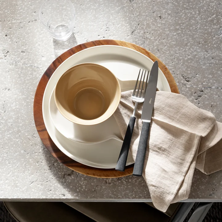 Les assiettes en porcelaine de Vipp