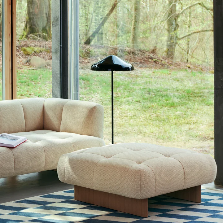 Quilton Lift Ottoman de HAY