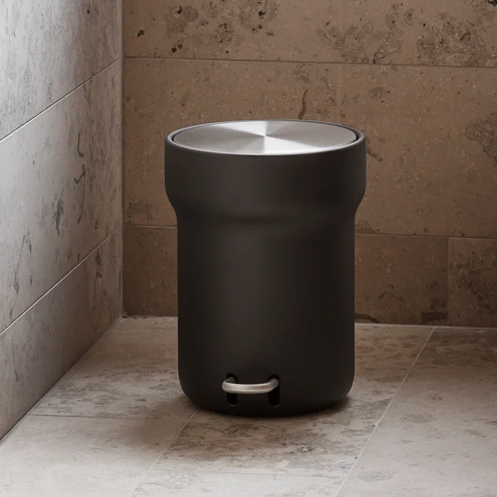 Citadel Poubelle à pédale, 5 l, noir de Eva Solo