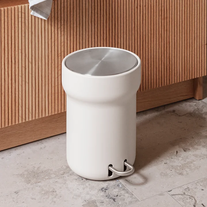 Citadel Poubelle à pédale, 5 l, sable de Eva Solo