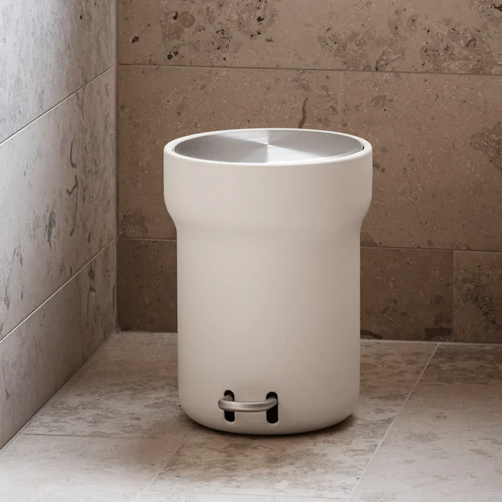 Citadel Poubelle à pédale, 5 l, sable de Eva Solo