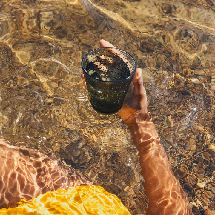 Iittala - Kastehelmi Verre à boire 30 cl, vert sapin Lifestyle