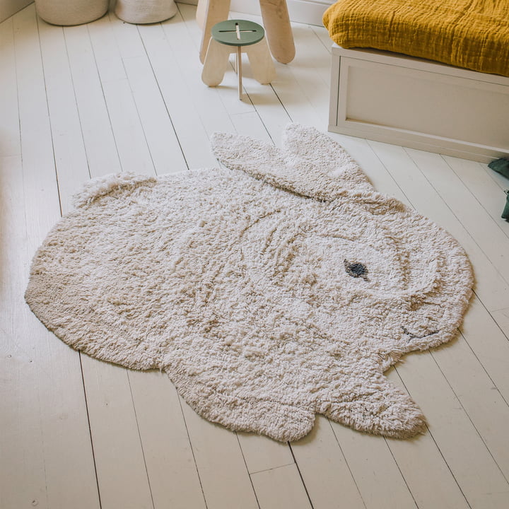 Animal Tapis pour enfants Lapin de Lorena Canals