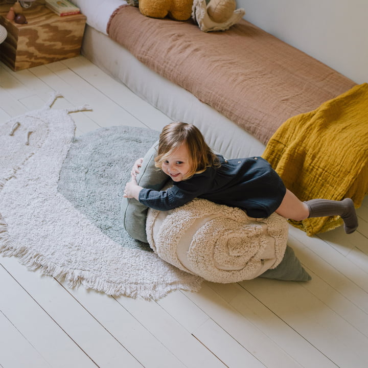 Animal Tapis pour enfants Escargot de Lorena Canals