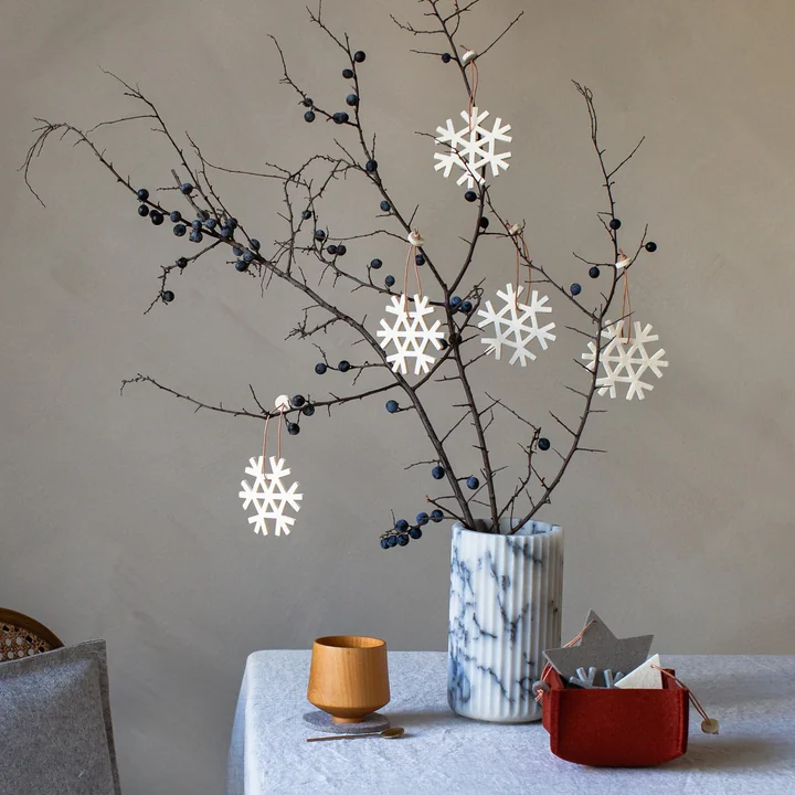 Set de pendentifs cristal de neige de Hey-Sign