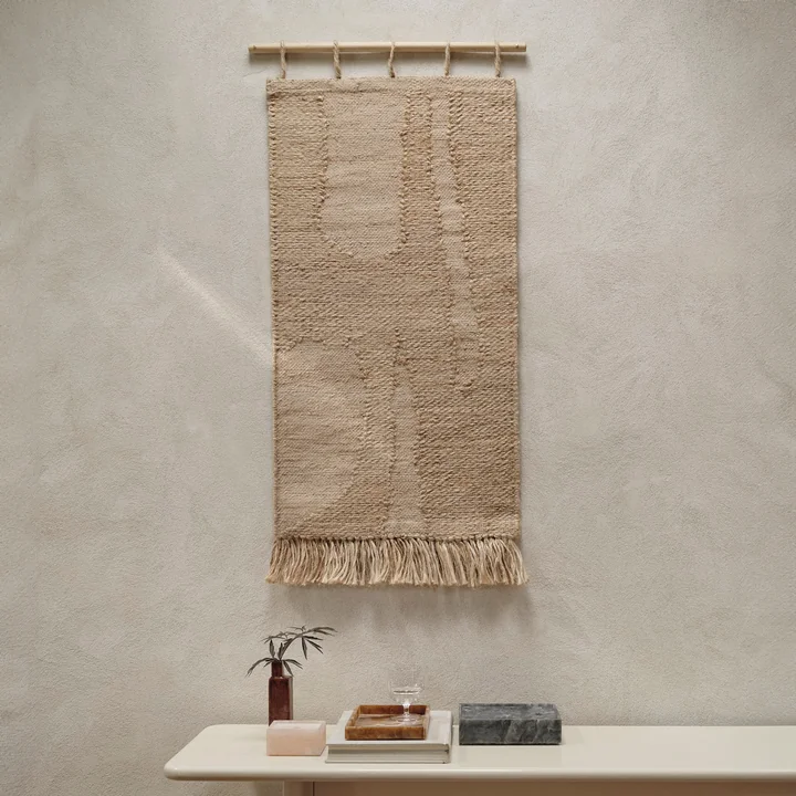 Ferm Living - Harvest Tapisserie Jute 50 x 100 cm, natural