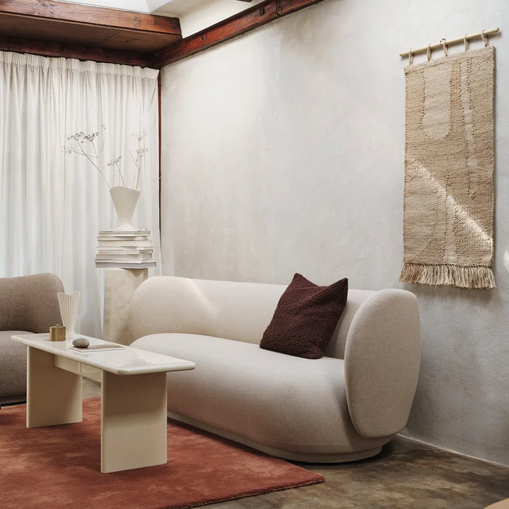 Ferm Living - Harvest Tapisserie Jute 50 x 100 cm, natural