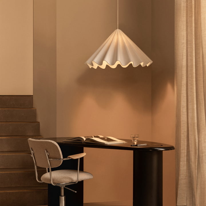 Audo - Dancing Lampe suspendue, blanc cassé, Ø 65 cm