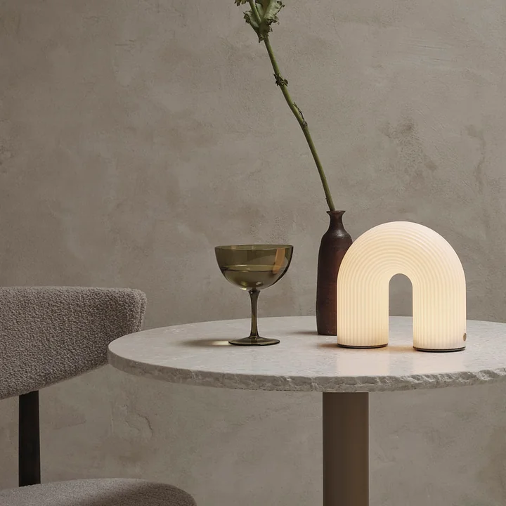 Ferm Living - Vuelta Portable Lampe à batterie, blanc