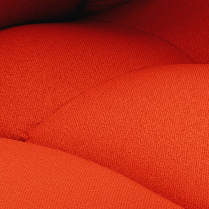 OUT Objekte unserer Tage - Sander Canapé, orange pur (Vidar 4 0542 par Kvadrat/Raf Simons)