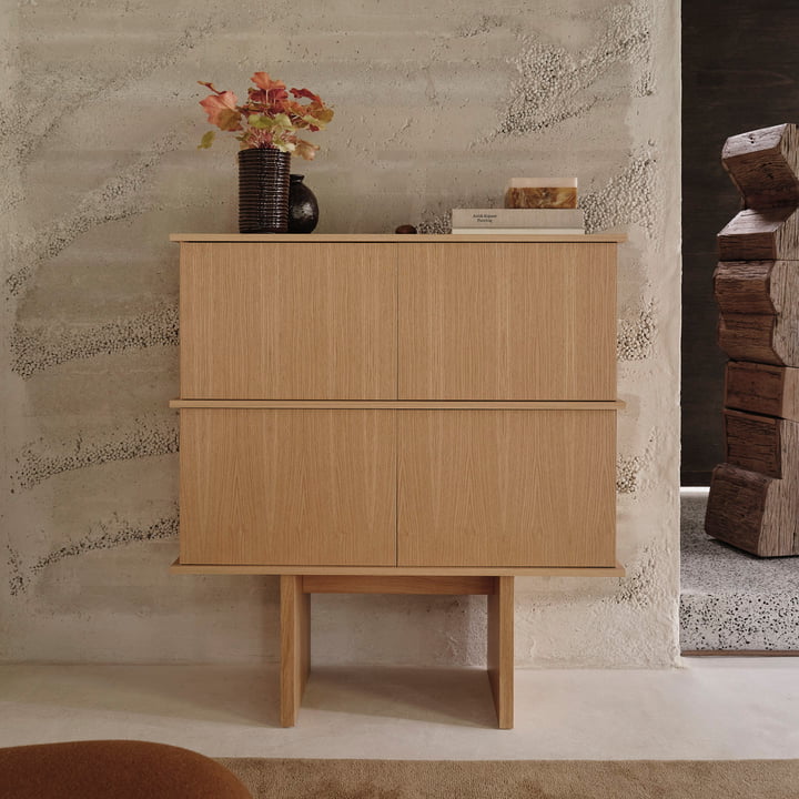 ferm Living - Stilt Double Buffet, chêne naturel