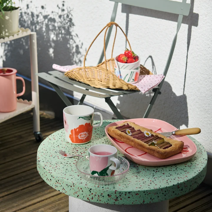 Marimekko - Oiva Puutarhakutsut Gobelet avec anse, multicolore