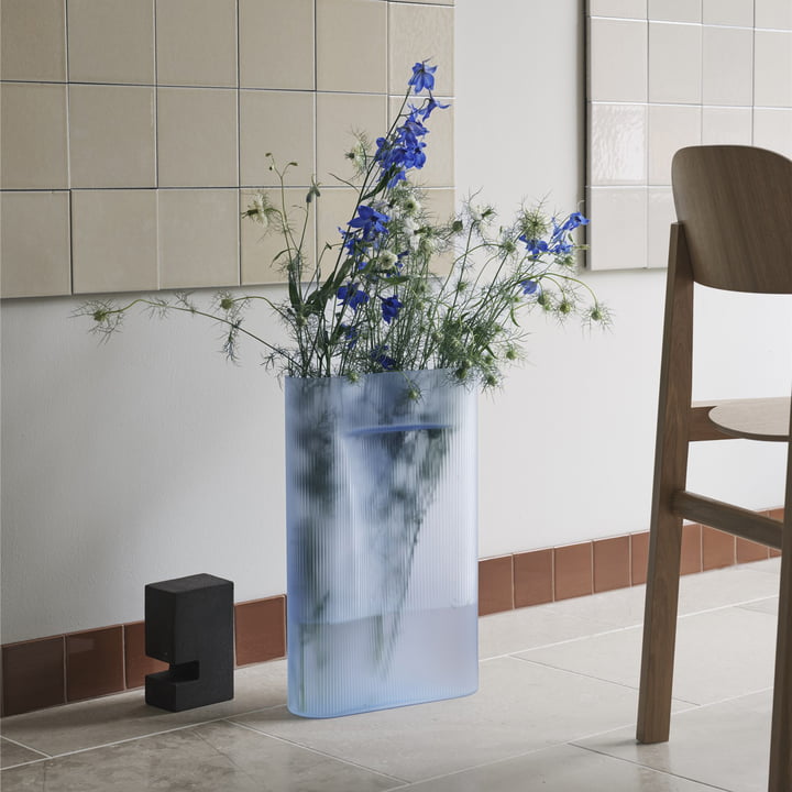 Muuto - Ridge Vase en verre