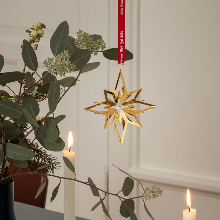 Georg Jensen - Mobile de Noël Star 2024, or